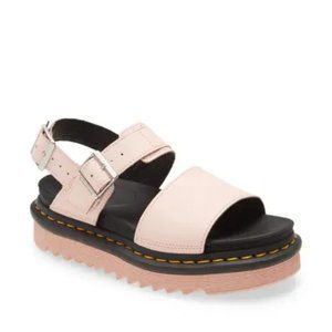 DR MARTENS NEW UK8 - US10 Women's Voss Slingback Sandal - Pink Salt Hydro